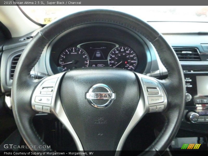 Super Black / Charcoal 2015 Nissan Altima 2.5 SL