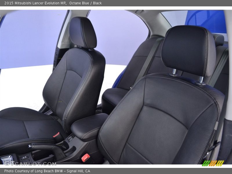 Octane Blue / Black 2015 Mitsubishi Lancer Evolution MR