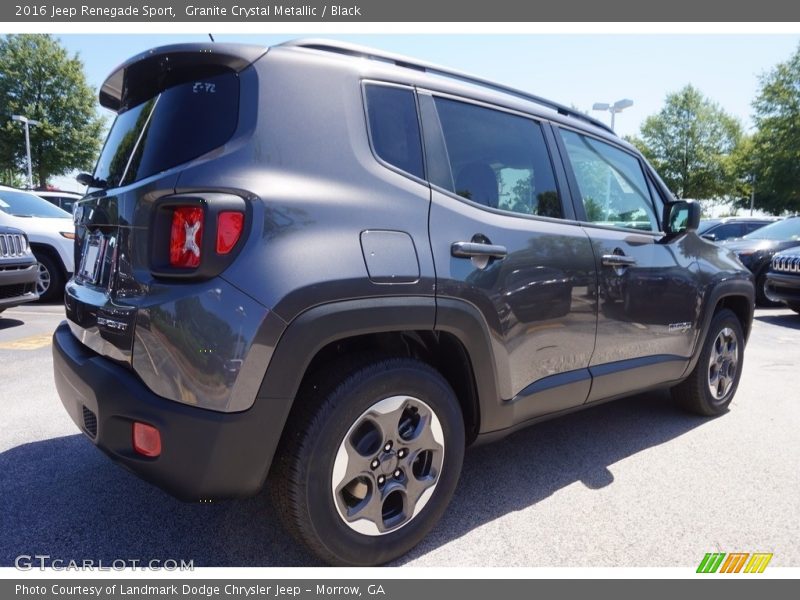 Granite Crystal Metallic / Black 2016 Jeep Renegade Sport