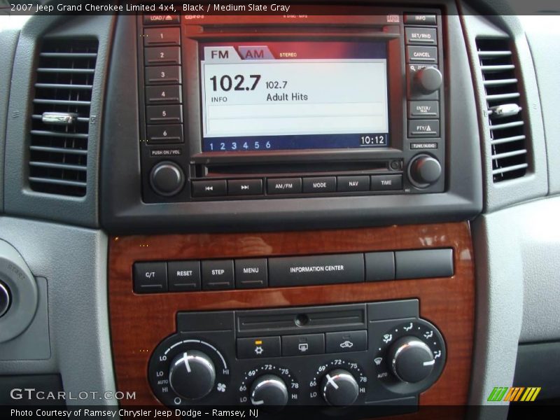Black / Medium Slate Gray 2007 Jeep Grand Cherokee Limited 4x4