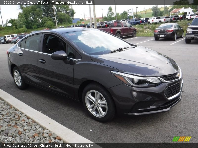 Tungsten Metallic / Jet Black 2016 Chevrolet Cruze LT Sedan