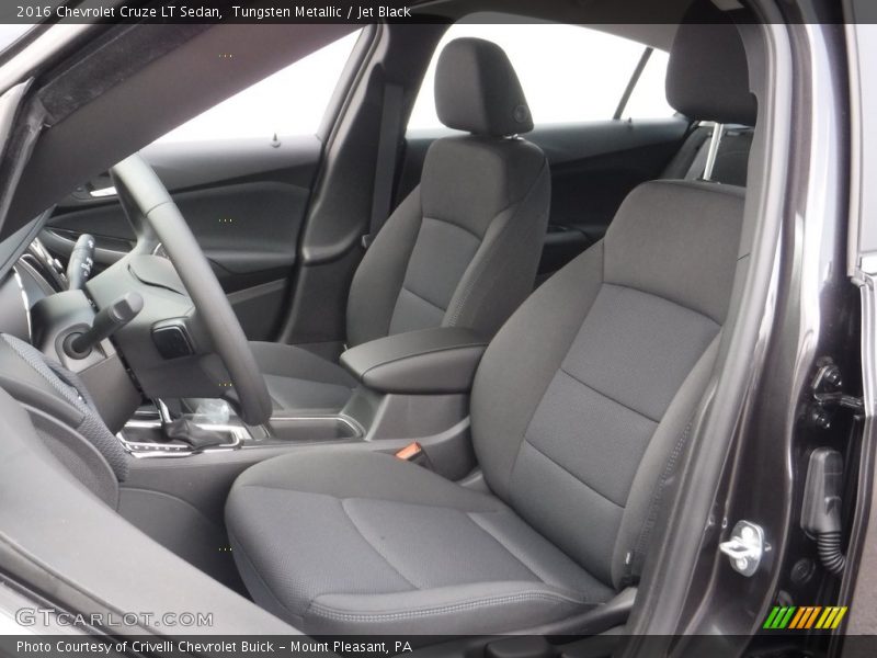 Tungsten Metallic / Jet Black 2016 Chevrolet Cruze LT Sedan