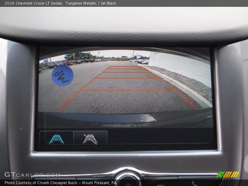 Tungsten Metallic / Jet Black 2016 Chevrolet Cruze LT Sedan