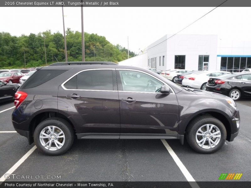 Tungsten Metallic / Jet Black 2016 Chevrolet Equinox LT AWD