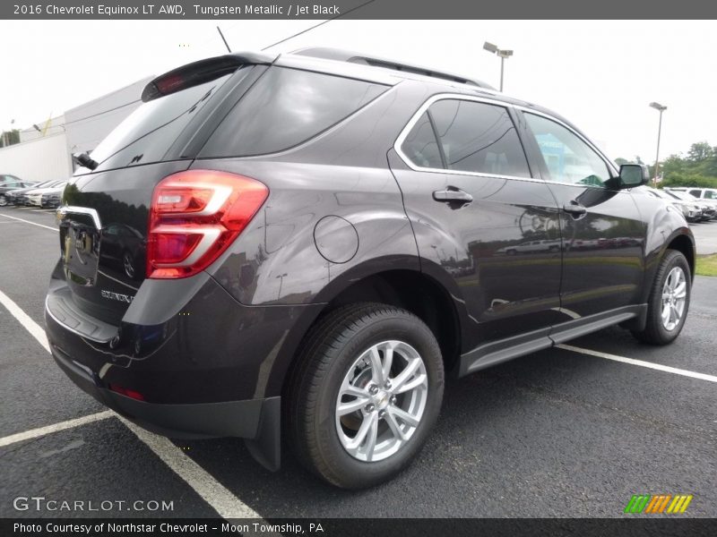 Tungsten Metallic / Jet Black 2016 Chevrolet Equinox LT AWD
