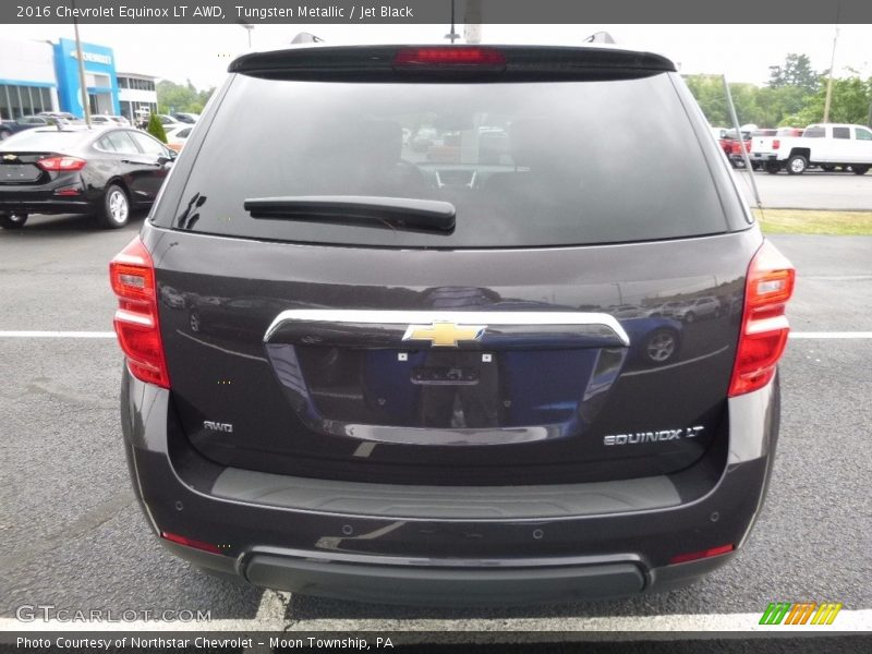 Tungsten Metallic / Jet Black 2016 Chevrolet Equinox LT AWD