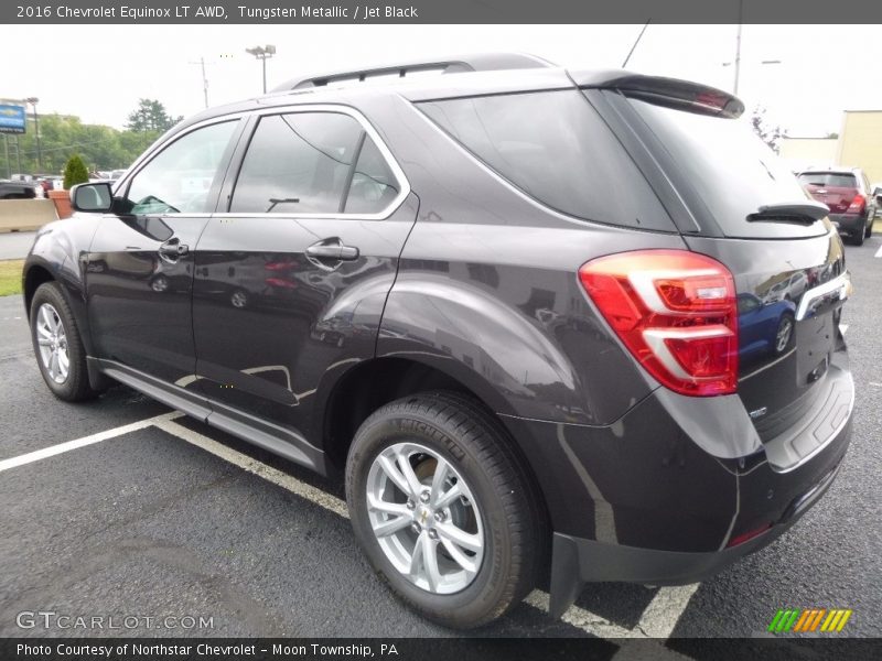 Tungsten Metallic / Jet Black 2016 Chevrolet Equinox LT AWD