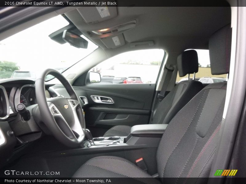 Tungsten Metallic / Jet Black 2016 Chevrolet Equinox LT AWD