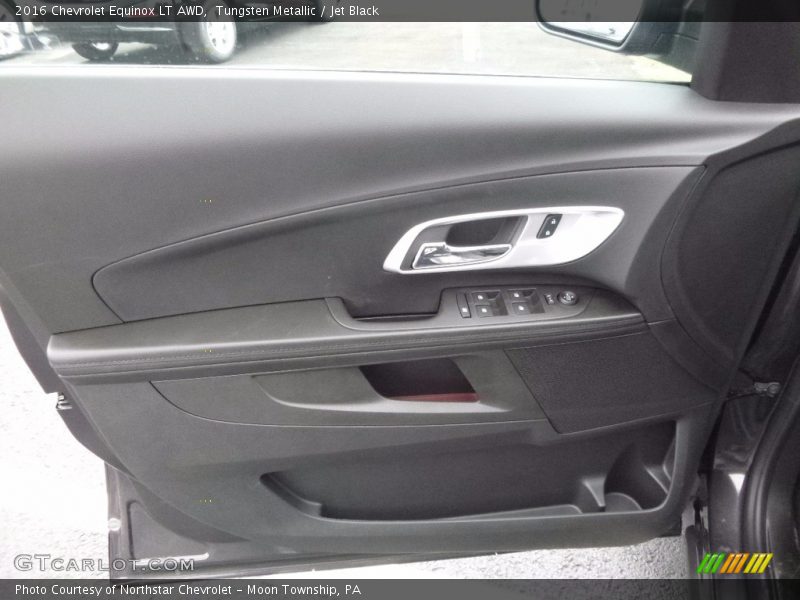 Tungsten Metallic / Jet Black 2016 Chevrolet Equinox LT AWD