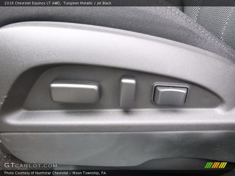 Tungsten Metallic / Jet Black 2016 Chevrolet Equinox LT AWD