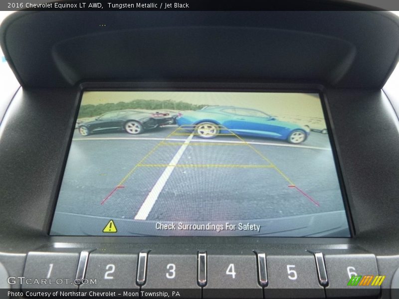 Tungsten Metallic / Jet Black 2016 Chevrolet Equinox LT AWD