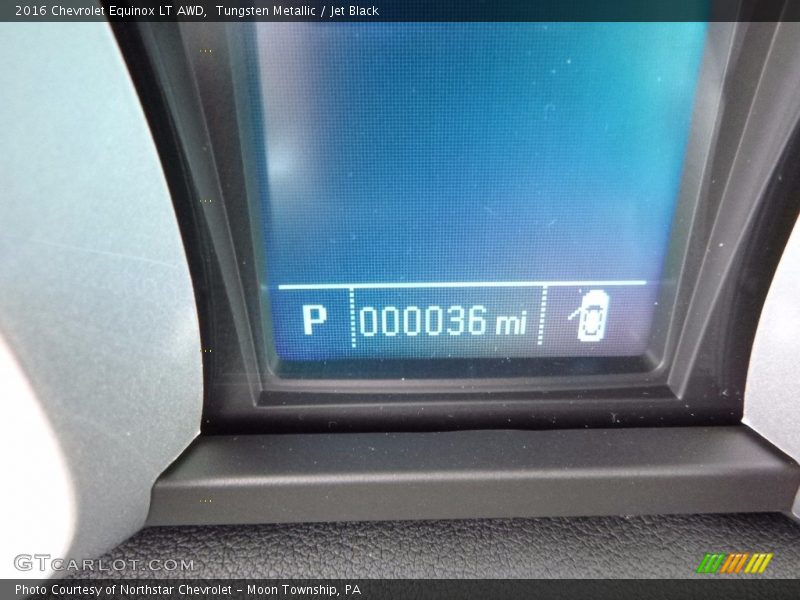 Tungsten Metallic / Jet Black 2016 Chevrolet Equinox LT AWD