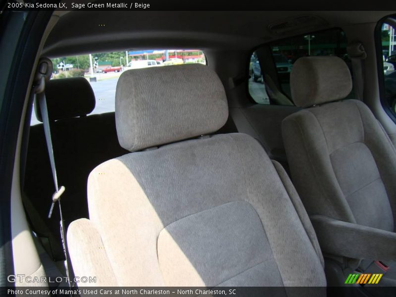 Sage Green Metallic / Beige 2005 Kia Sedona LX