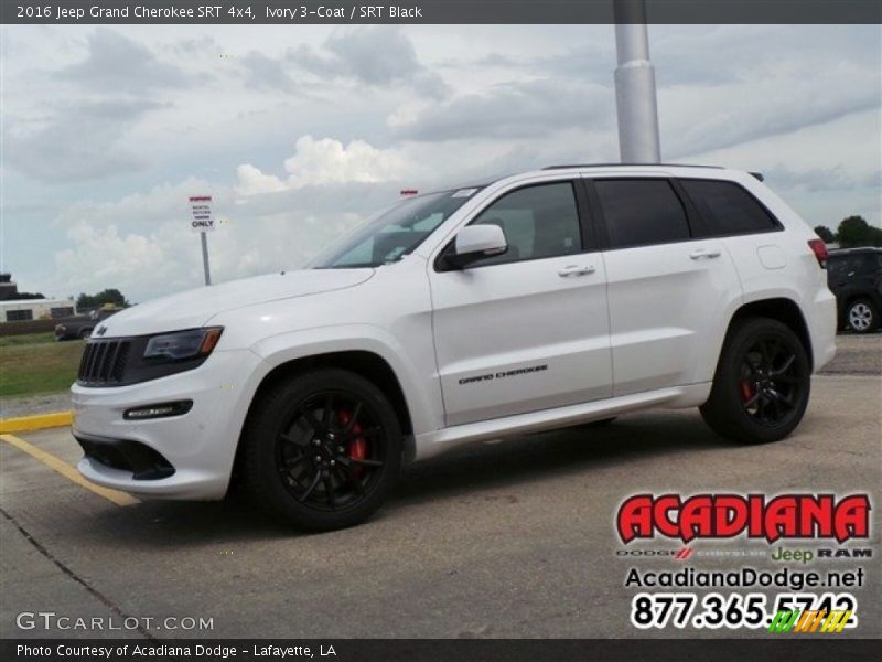 Ivory 3-Coat / SRT Black 2016 Jeep Grand Cherokee SRT 4x4