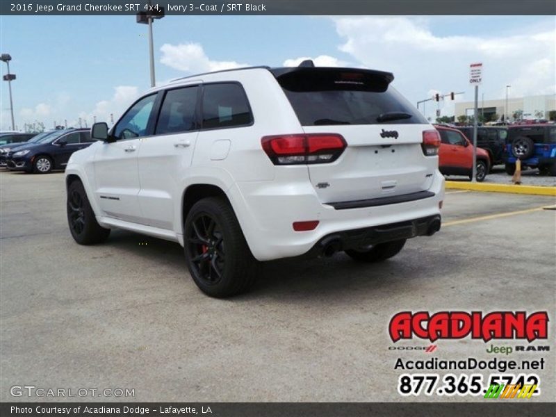 Ivory 3-Coat / SRT Black 2016 Jeep Grand Cherokee SRT 4x4