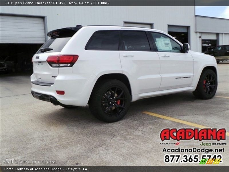 Ivory 3-Coat / SRT Black 2016 Jeep Grand Cherokee SRT 4x4