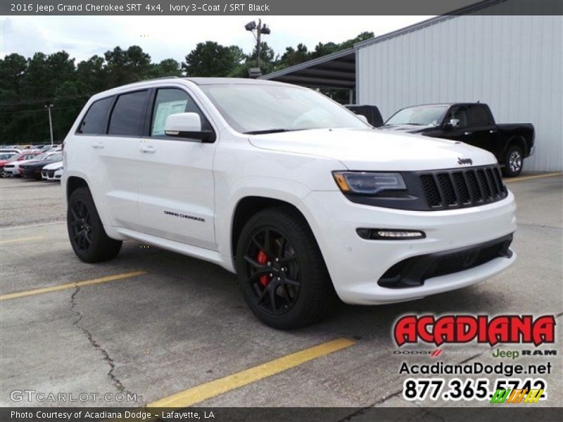 Ivory 3-Coat / SRT Black 2016 Jeep Grand Cherokee SRT 4x4