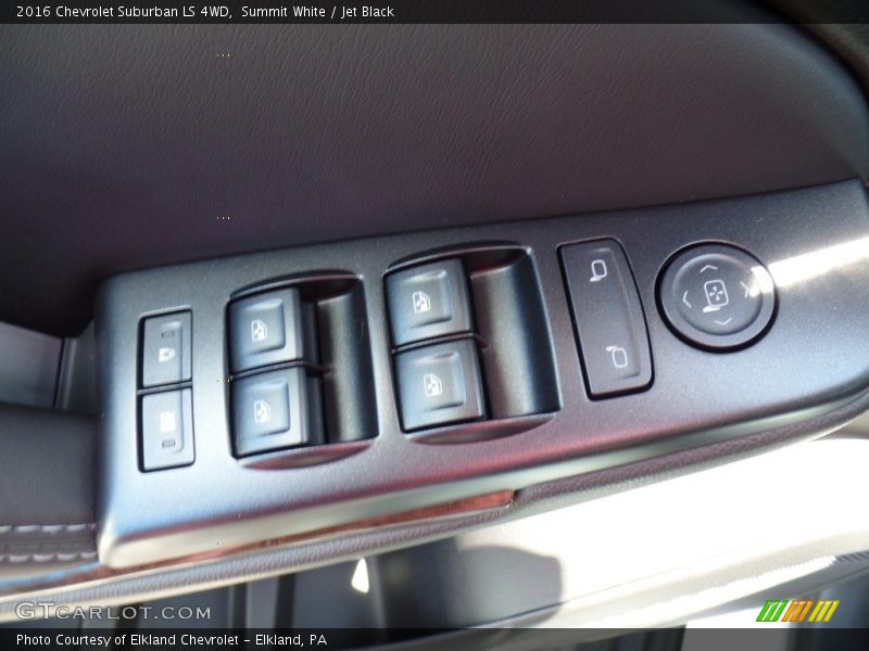 Summit White / Jet Black 2016 Chevrolet Suburban LS 4WD