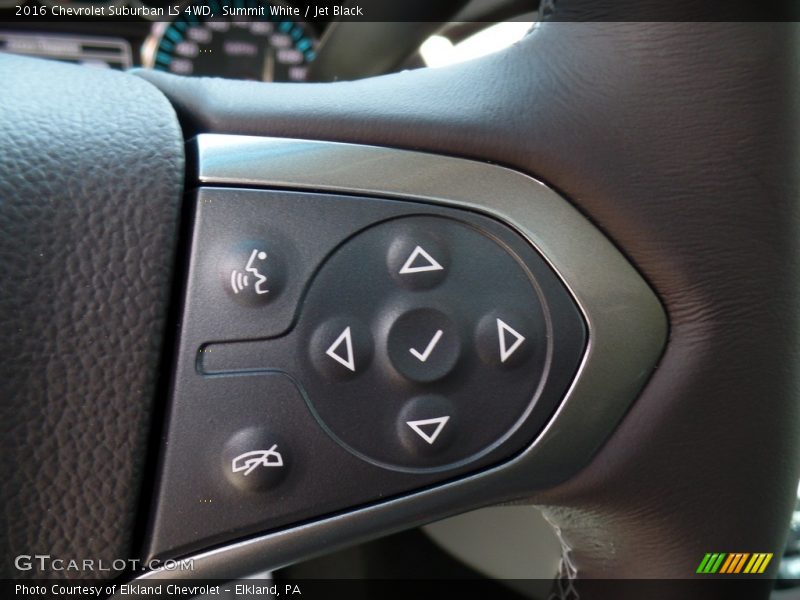 Summit White / Jet Black 2016 Chevrolet Suburban LS 4WD