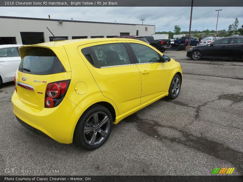  2016 Sonic RS Hatchback Bright Yellow