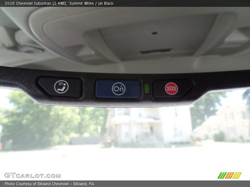Summit White / Jet Black 2016 Chevrolet Suburban LS 4WD