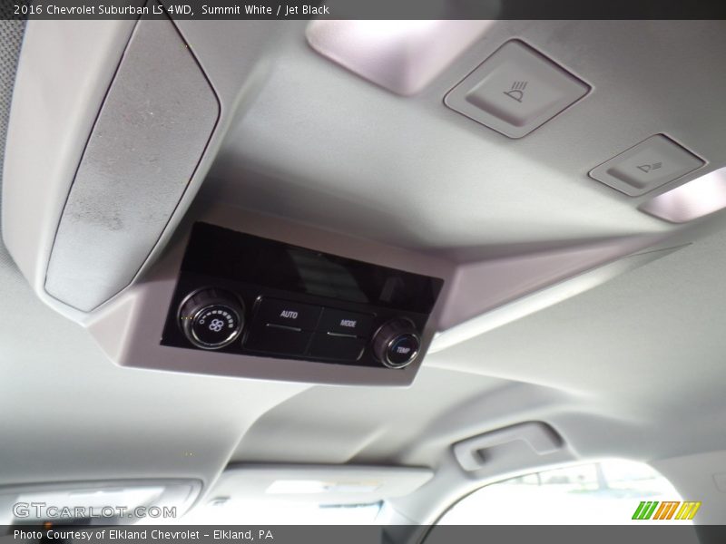 Summit White / Jet Black 2016 Chevrolet Suburban LS 4WD