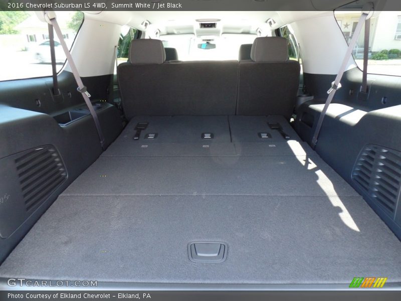 Summit White / Jet Black 2016 Chevrolet Suburban LS 4WD