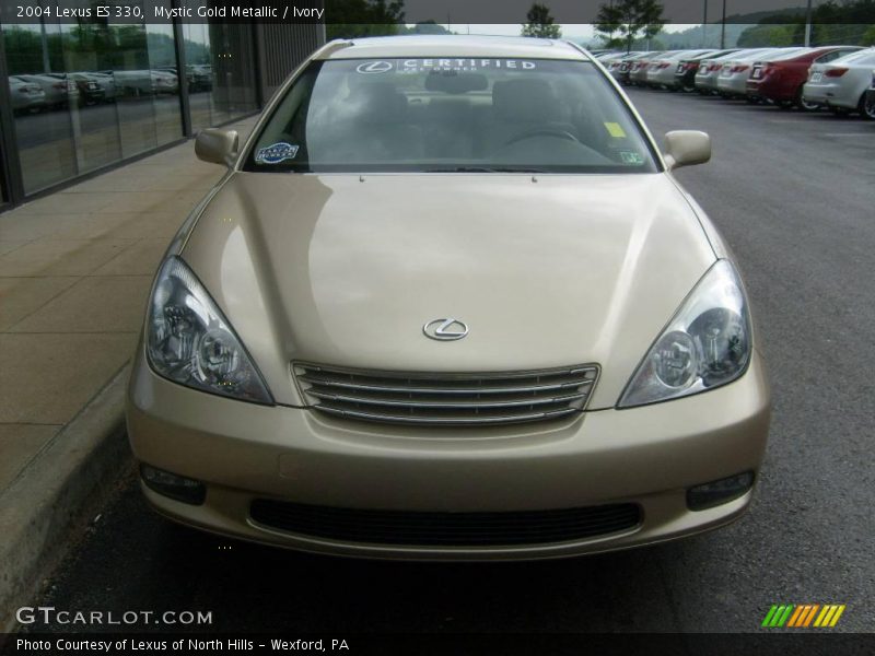 Mystic Gold Metallic / Ivory 2004 Lexus ES 330