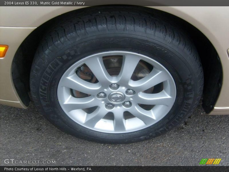 Mystic Gold Metallic / Ivory 2004 Lexus ES 330