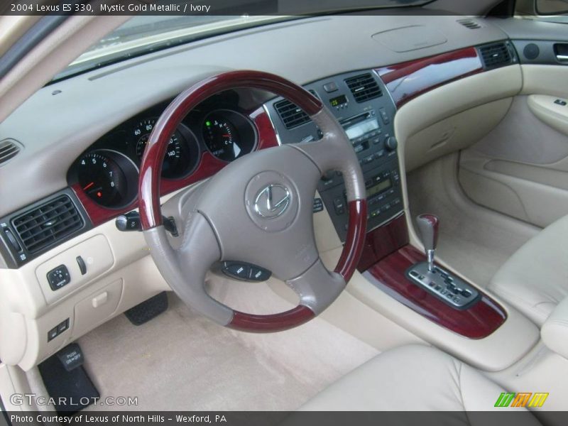 Mystic Gold Metallic / Ivory 2004 Lexus ES 330