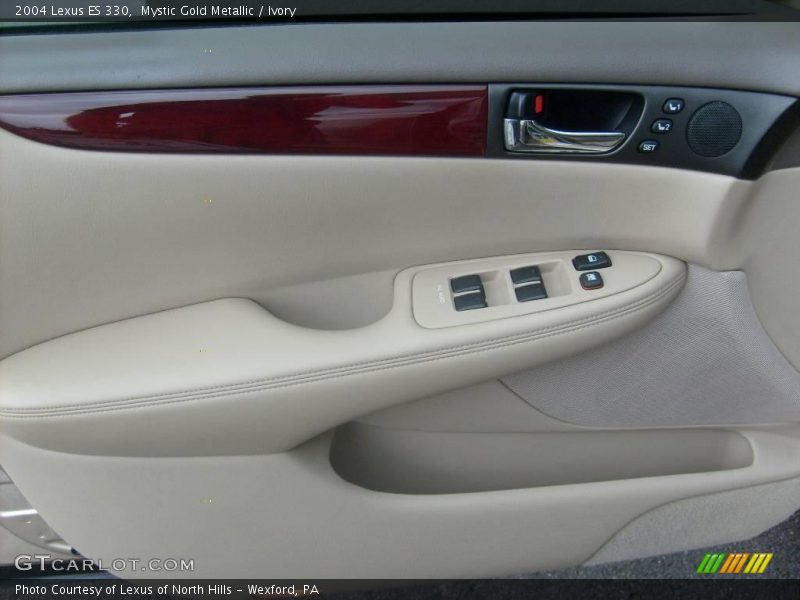 Mystic Gold Metallic / Ivory 2004 Lexus ES 330