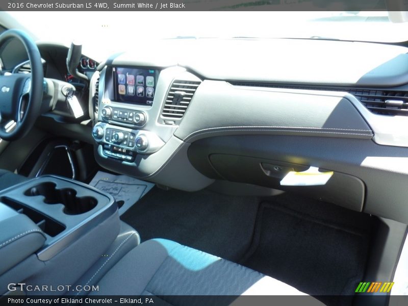 Summit White / Jet Black 2016 Chevrolet Suburban LS 4WD