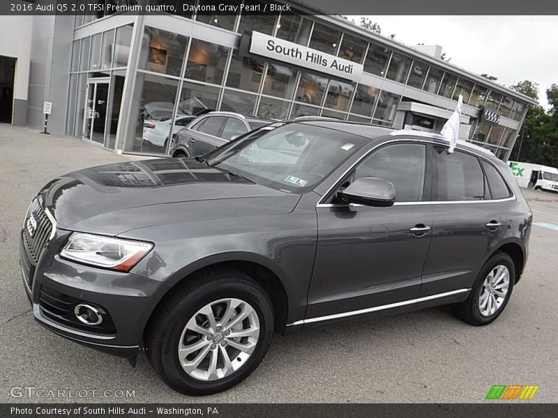 Daytona Gray Pearl / Black 2016 Audi Q5 2.0 TFSI Premium quattro