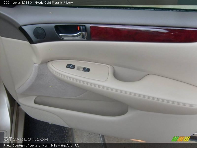 Mystic Gold Metallic / Ivory 2004 Lexus ES 330