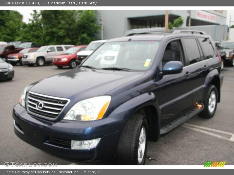 Blue Meridian Pearl / Dark Gray 2004 Lexus GX 470