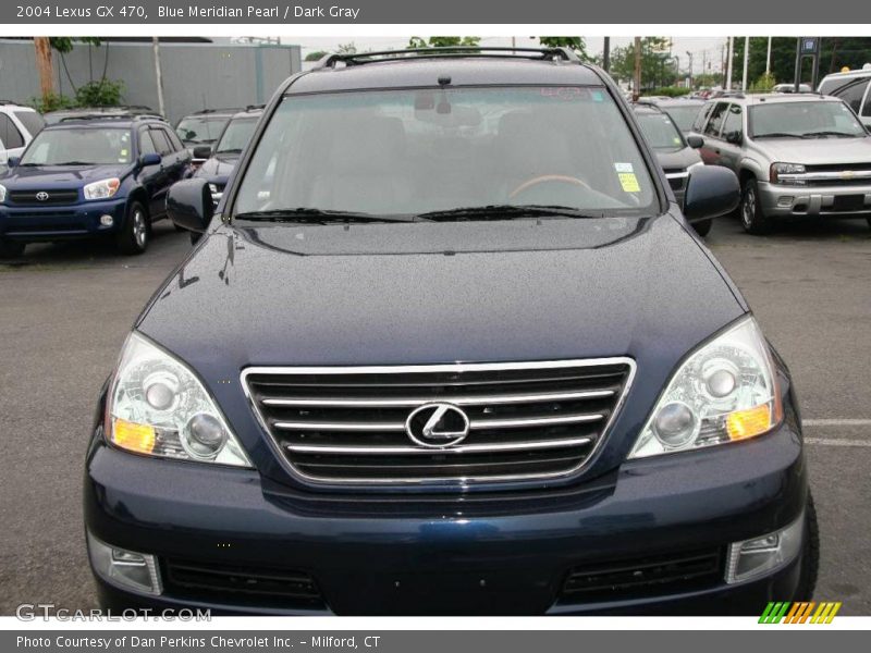 Blue Meridian Pearl / Dark Gray 2004 Lexus GX 470