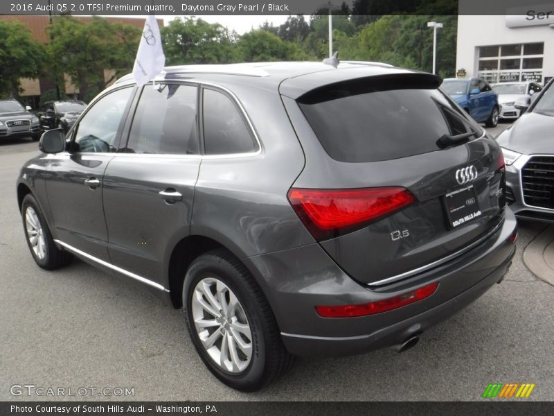 Daytona Gray Pearl / Black 2016 Audi Q5 2.0 TFSI Premium quattro