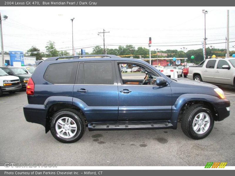 Blue Meridian Pearl / Dark Gray 2004 Lexus GX 470