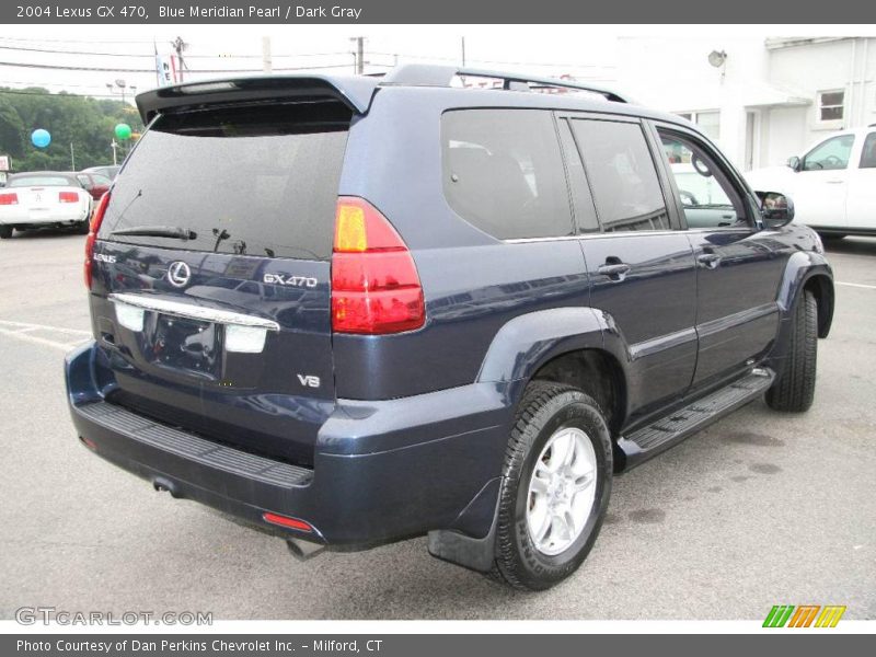 Blue Meridian Pearl / Dark Gray 2004 Lexus GX 470