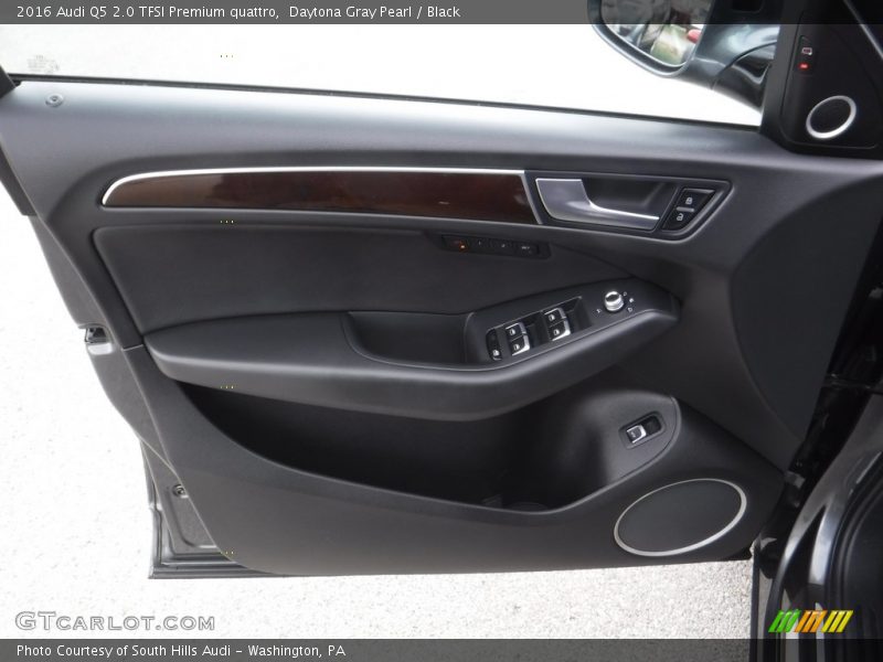 Daytona Gray Pearl / Black 2016 Audi Q5 2.0 TFSI Premium quattro