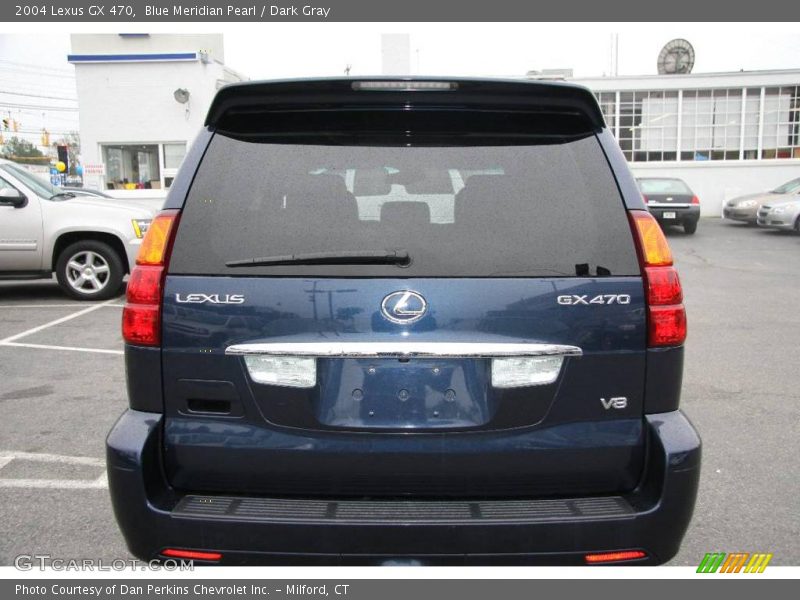 Blue Meridian Pearl / Dark Gray 2004 Lexus GX 470