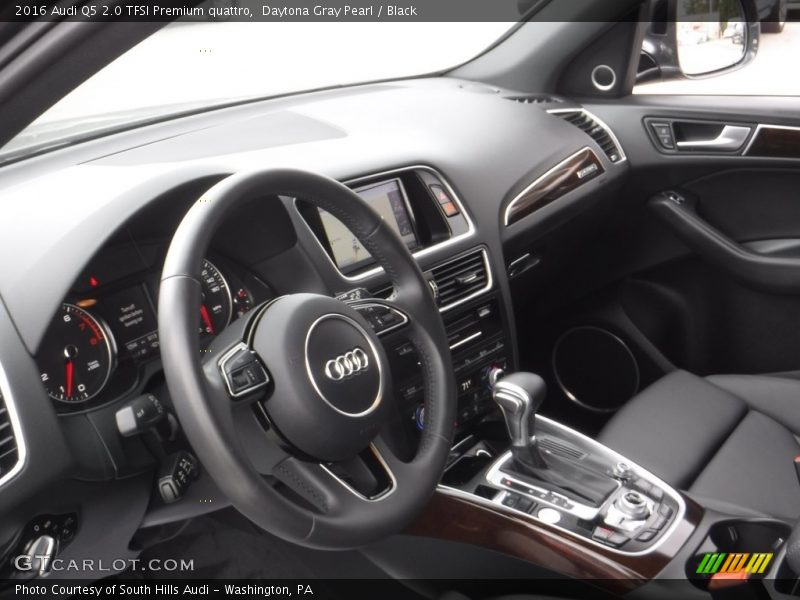 Daytona Gray Pearl / Black 2016 Audi Q5 2.0 TFSI Premium quattro