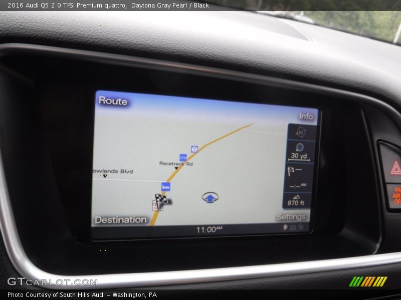 Daytona Gray Pearl / Black 2016 Audi Q5 2.0 TFSI Premium quattro