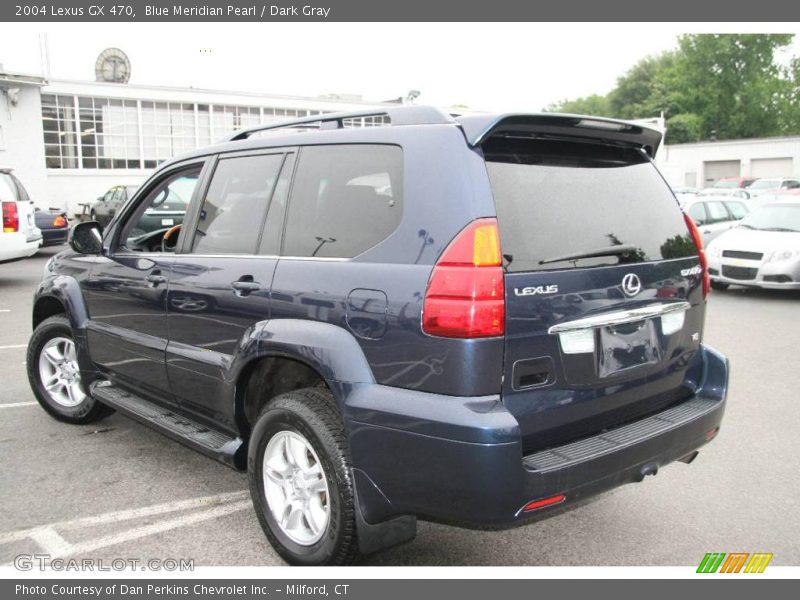 Blue Meridian Pearl / Dark Gray 2004 Lexus GX 470