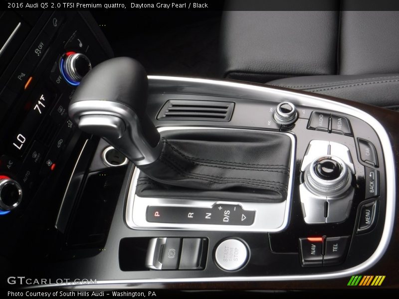 Daytona Gray Pearl / Black 2016 Audi Q5 2.0 TFSI Premium quattro