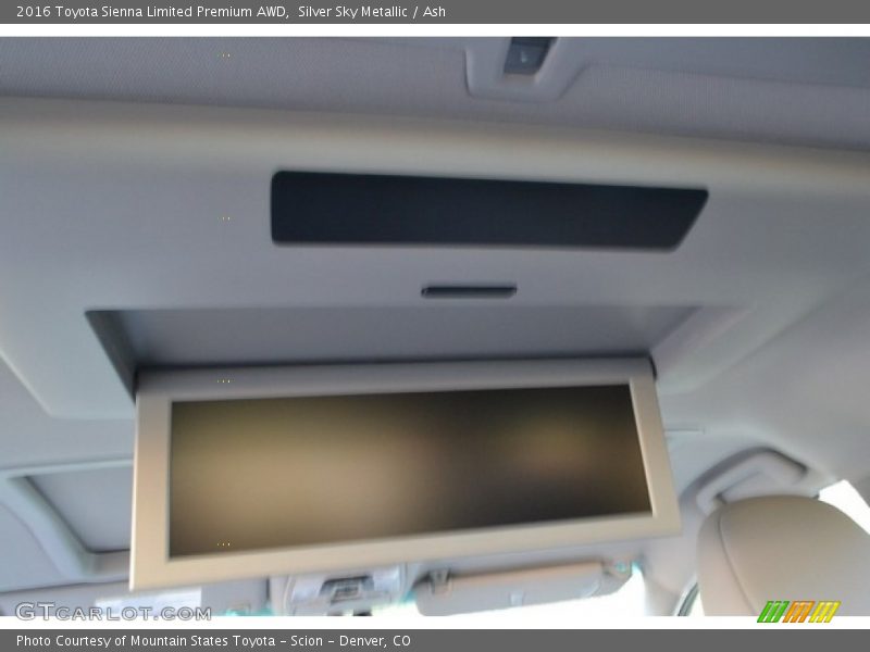 Silver Sky Metallic / Ash 2016 Toyota Sienna Limited Premium AWD