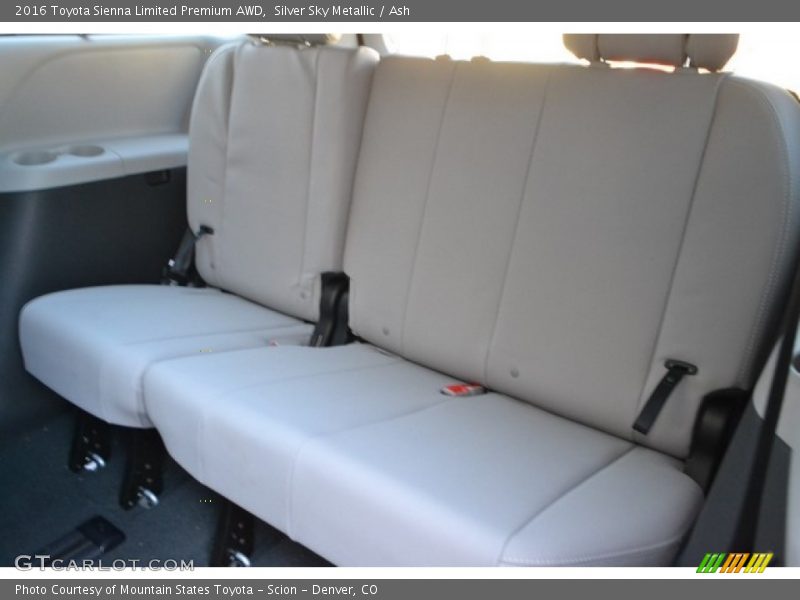 Silver Sky Metallic / Ash 2016 Toyota Sienna Limited Premium AWD