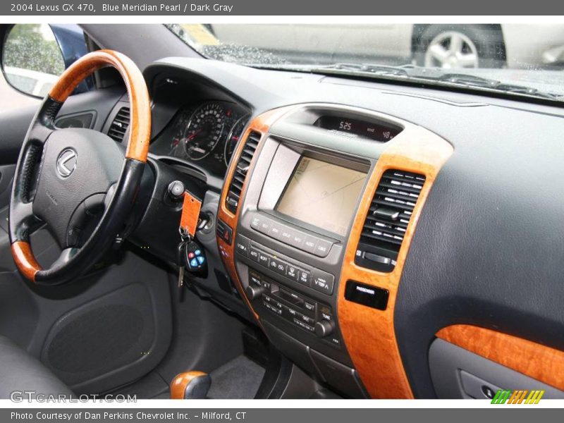 Blue Meridian Pearl / Dark Gray 2004 Lexus GX 470