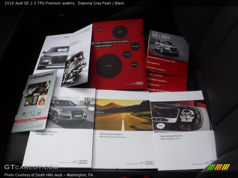 Daytona Gray Pearl / Black 2016 Audi Q5 2.0 TFSI Premium quattro