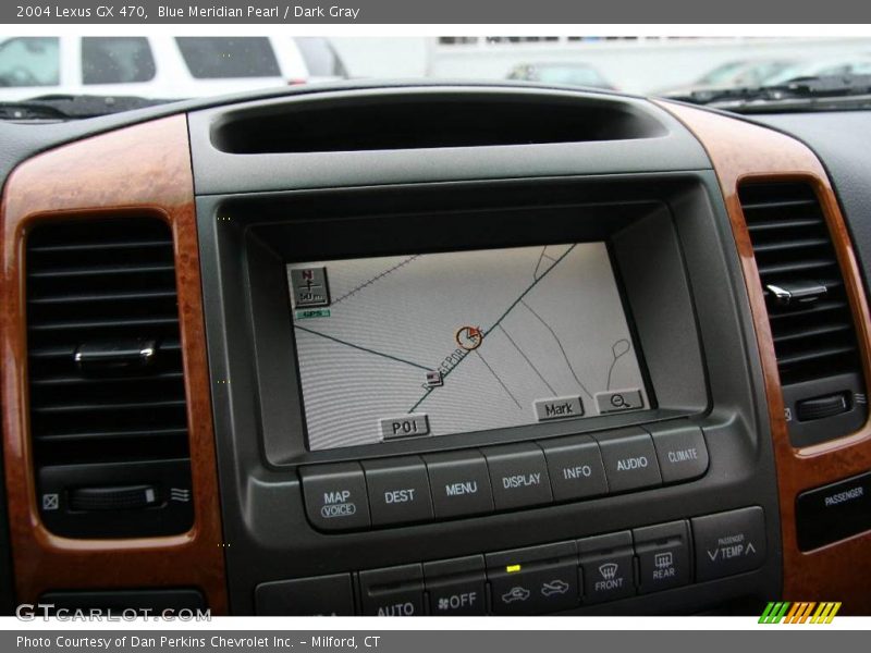 Blue Meridian Pearl / Dark Gray 2004 Lexus GX 470